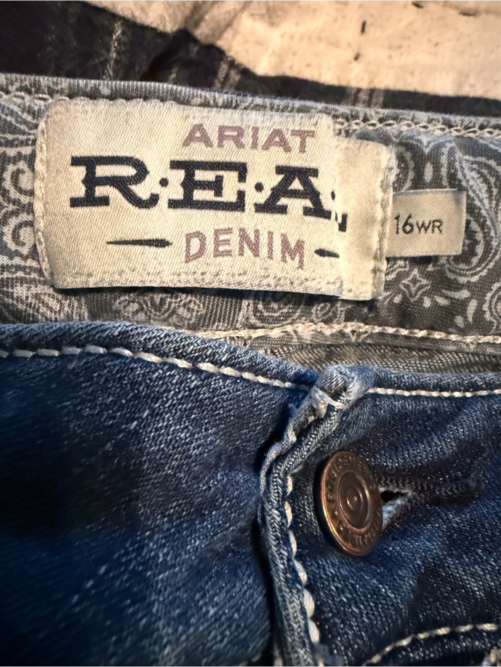 Womens REAL Ariat Jeans 16WR